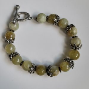 Green jade bracelet